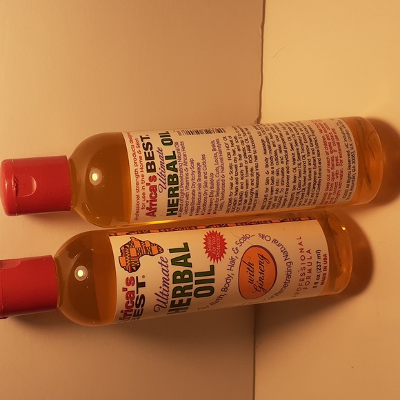 Lot of 2- 8oz bottles Africa's Best Ultimate Herbal Oil. NEW Sealed. - Picture 1 of 4